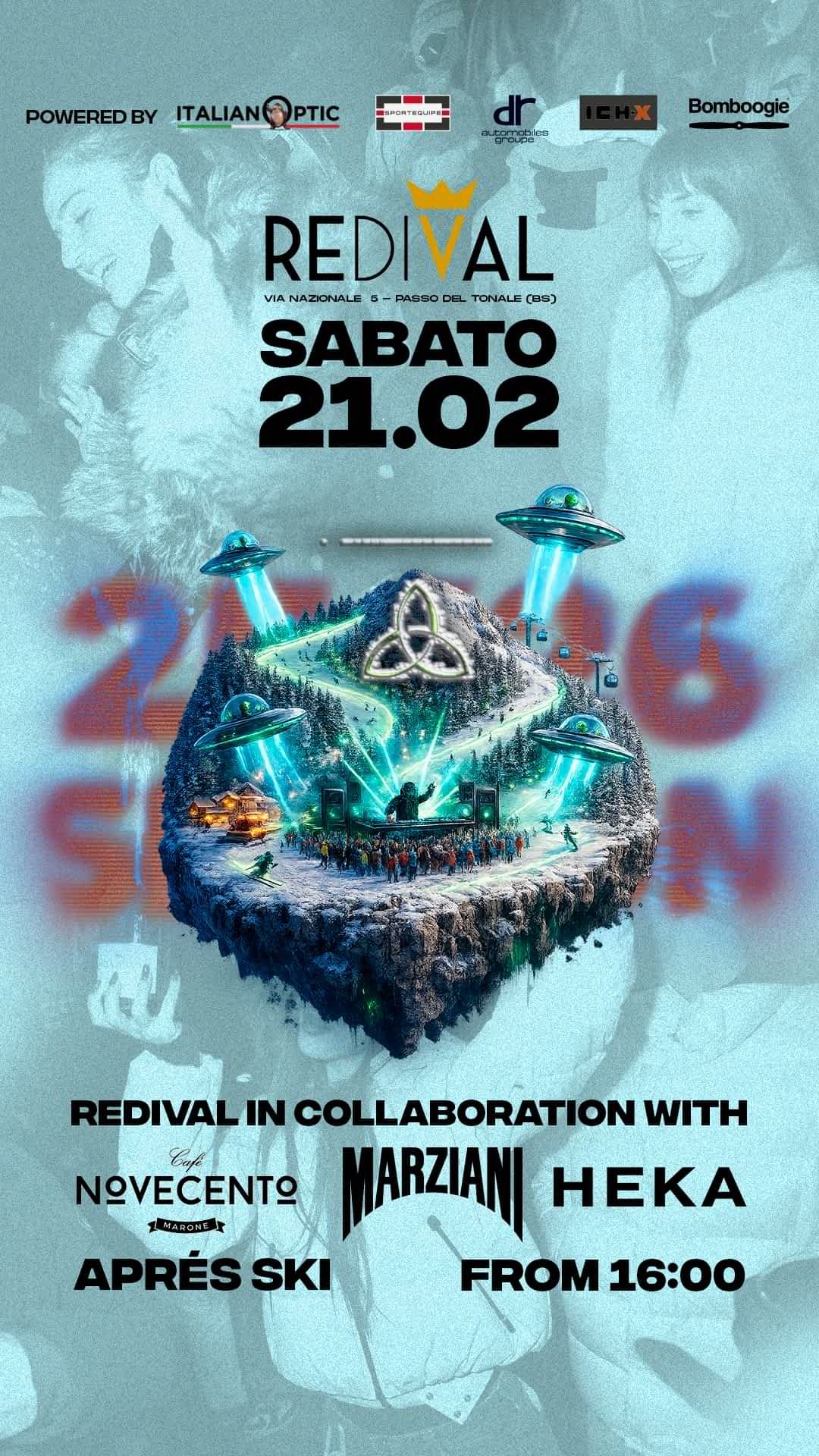 Eventi après ski redival passo tonale