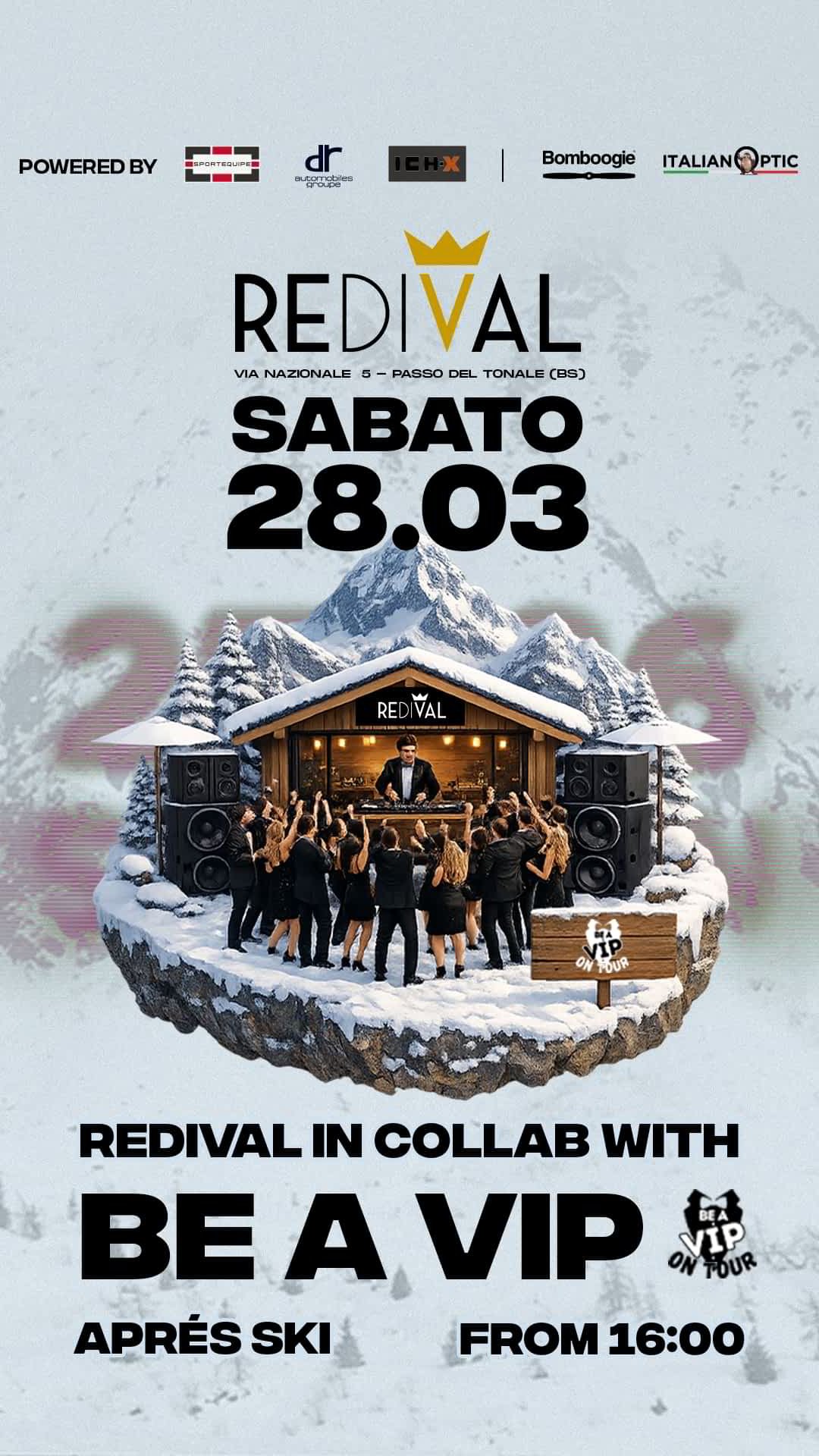 home page 17 Eventi après ski redival passo tonale